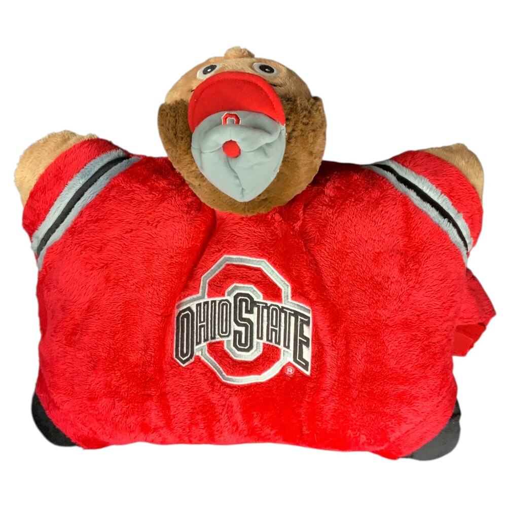 Ohio State Buckeyes Brutus Pillow Pets Plush Pillow ~18” Mascot Stuffed Animal